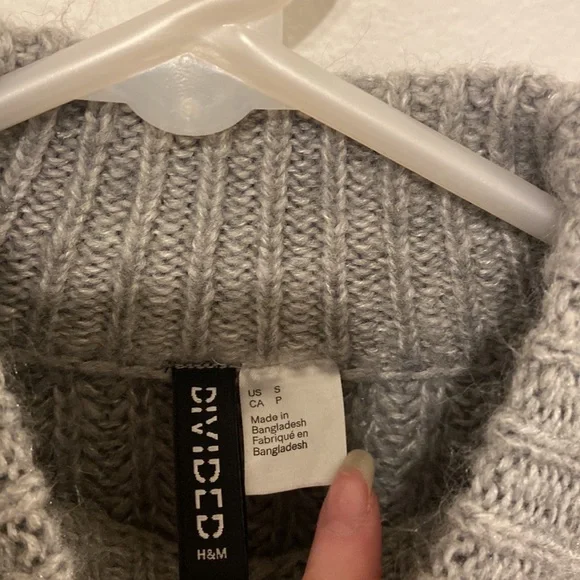 CROP KNIT SWEATER - Picture 3 of 12